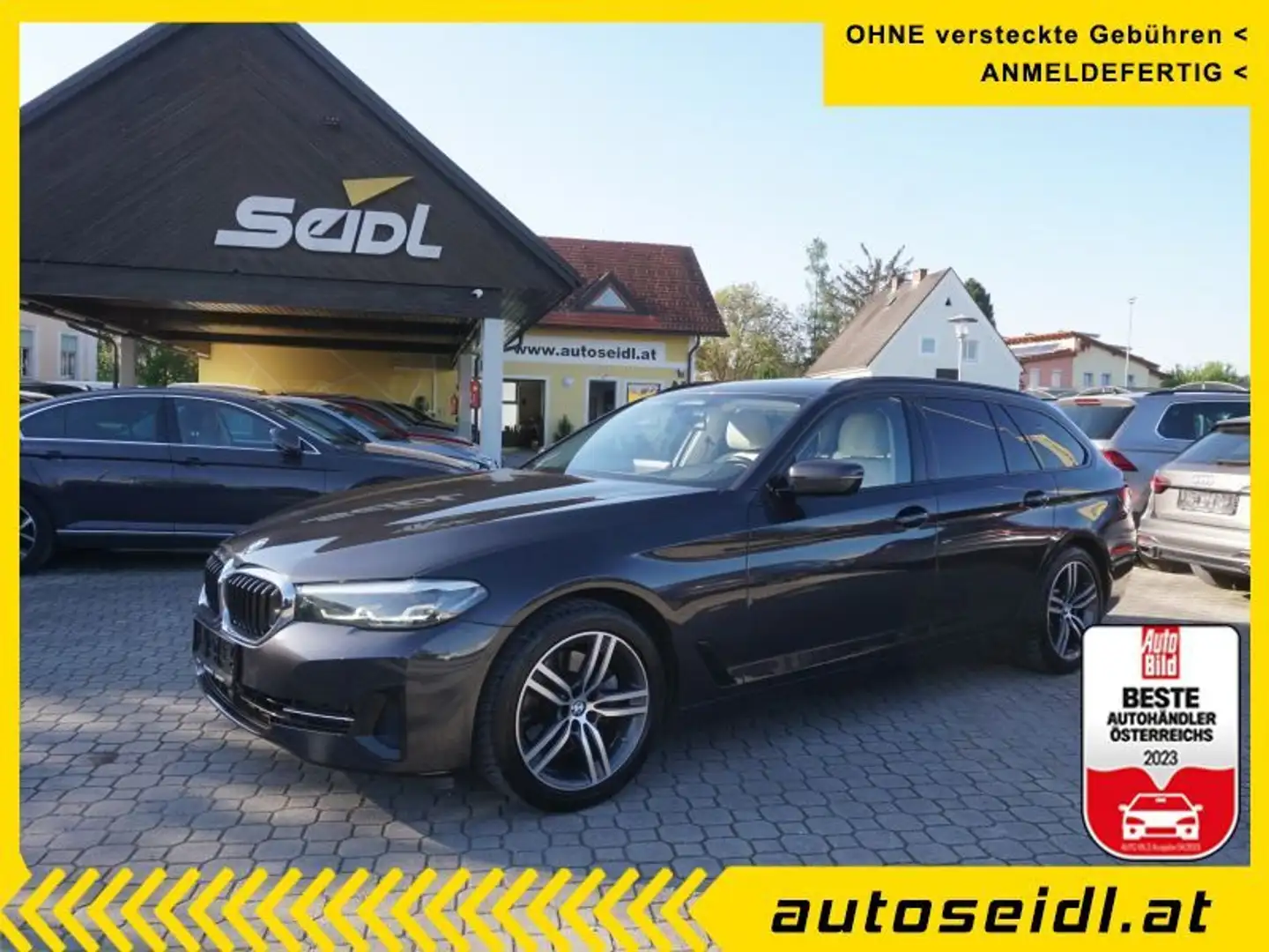 BMW 518 d Touring Aut. *2022er+TOPAUSSTATTUNG* Сірий - 1