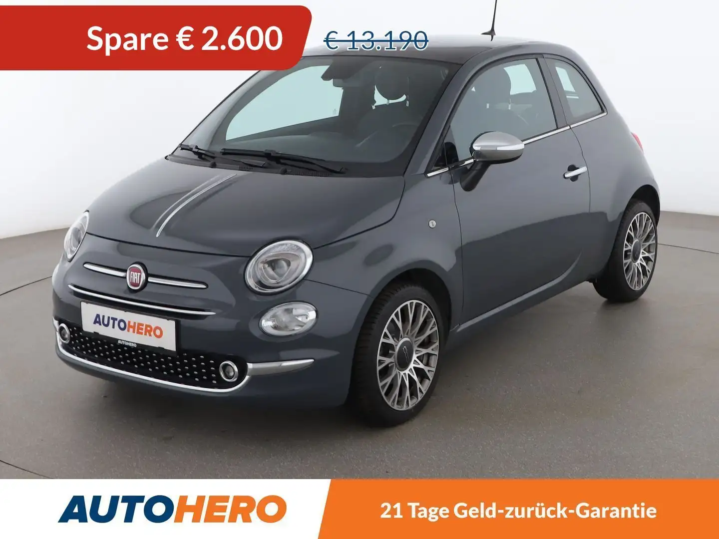 Fiat 500 1.0 Mild-Hybrid Star *TEMPO*PANO*PDC_Hi*KLIMAAUT* Grau - 1