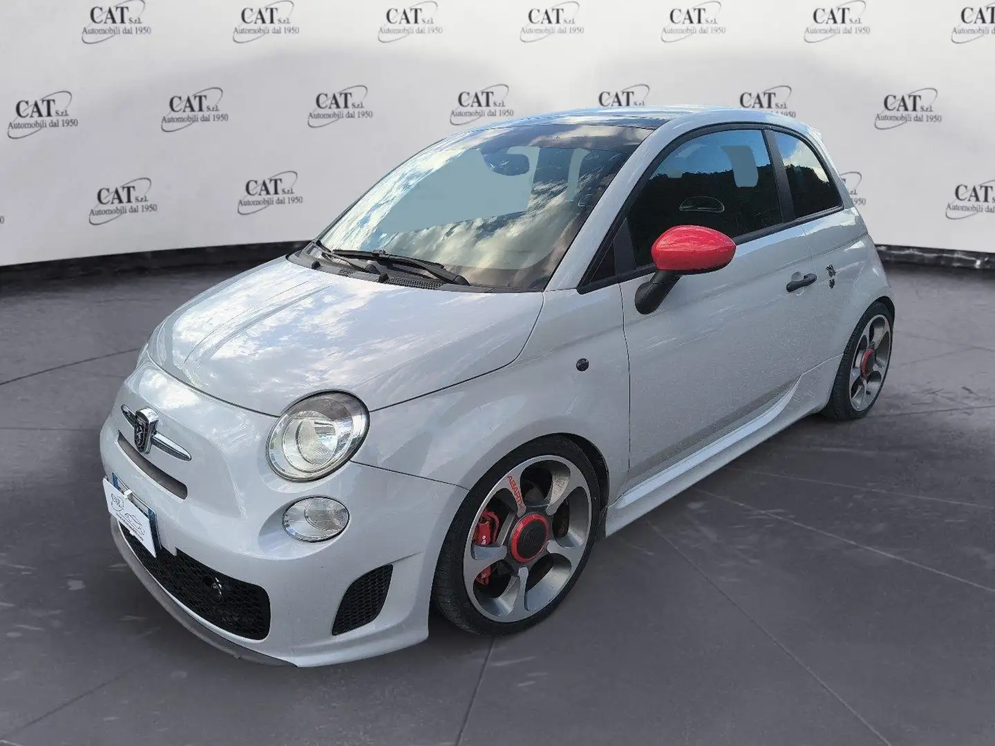 Abarth 500 500 1.4 Turbo T-Jet Custom Gris - 1