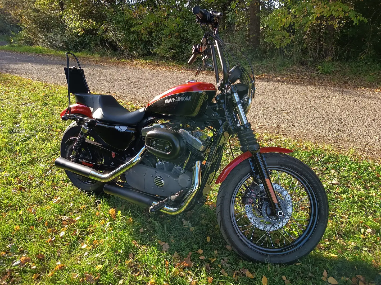 Harley-Davidson Sportster 1200 XL 1200 N Czerwony - 2