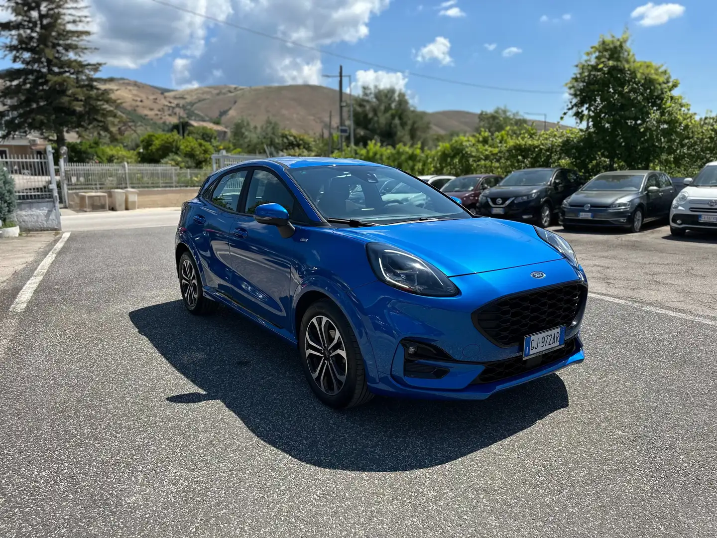 Ford Puma Puma 1.0 ecoboost h ST-Line X s Bleu - 1