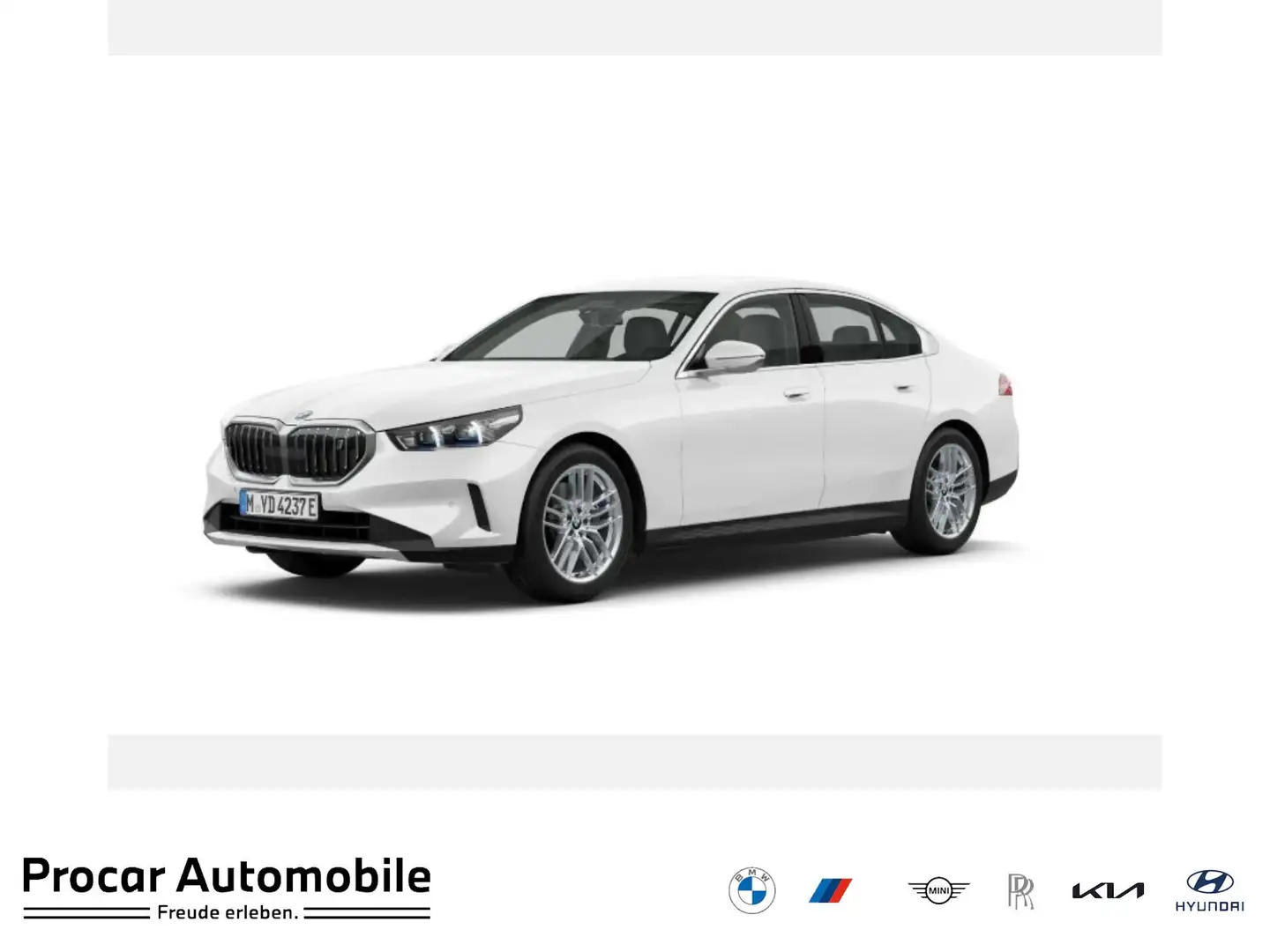 BMW i5 eDrive40   NAVI LED PDC V+H Parkass. Klima Blanco - 1