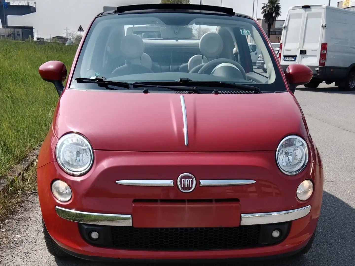 Fiat 500 CABRIO 1.2 LOUNGE Rot - 2