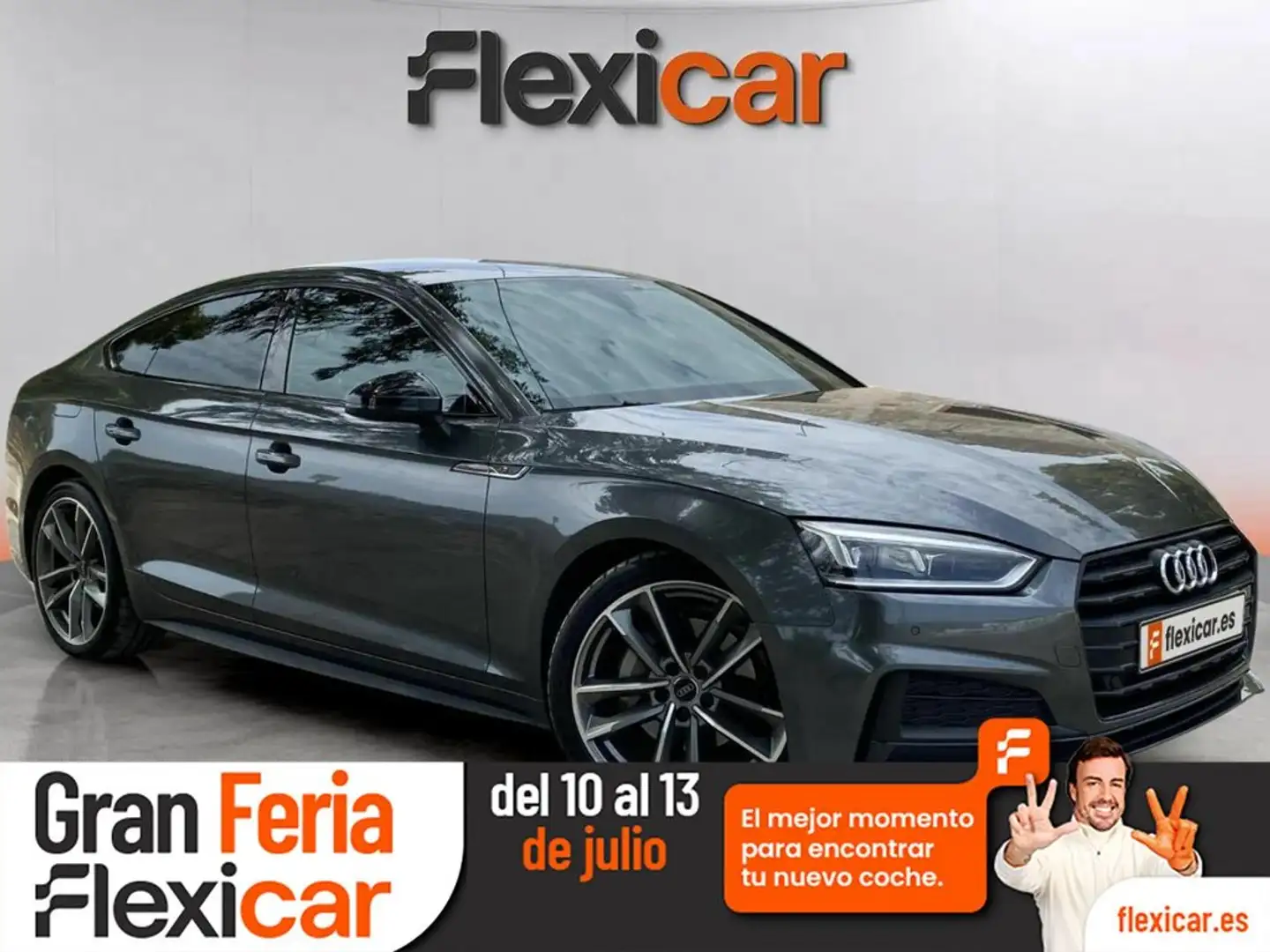 Audi A5 2.0 TDI quattro S tronic Sportback Gris - 1