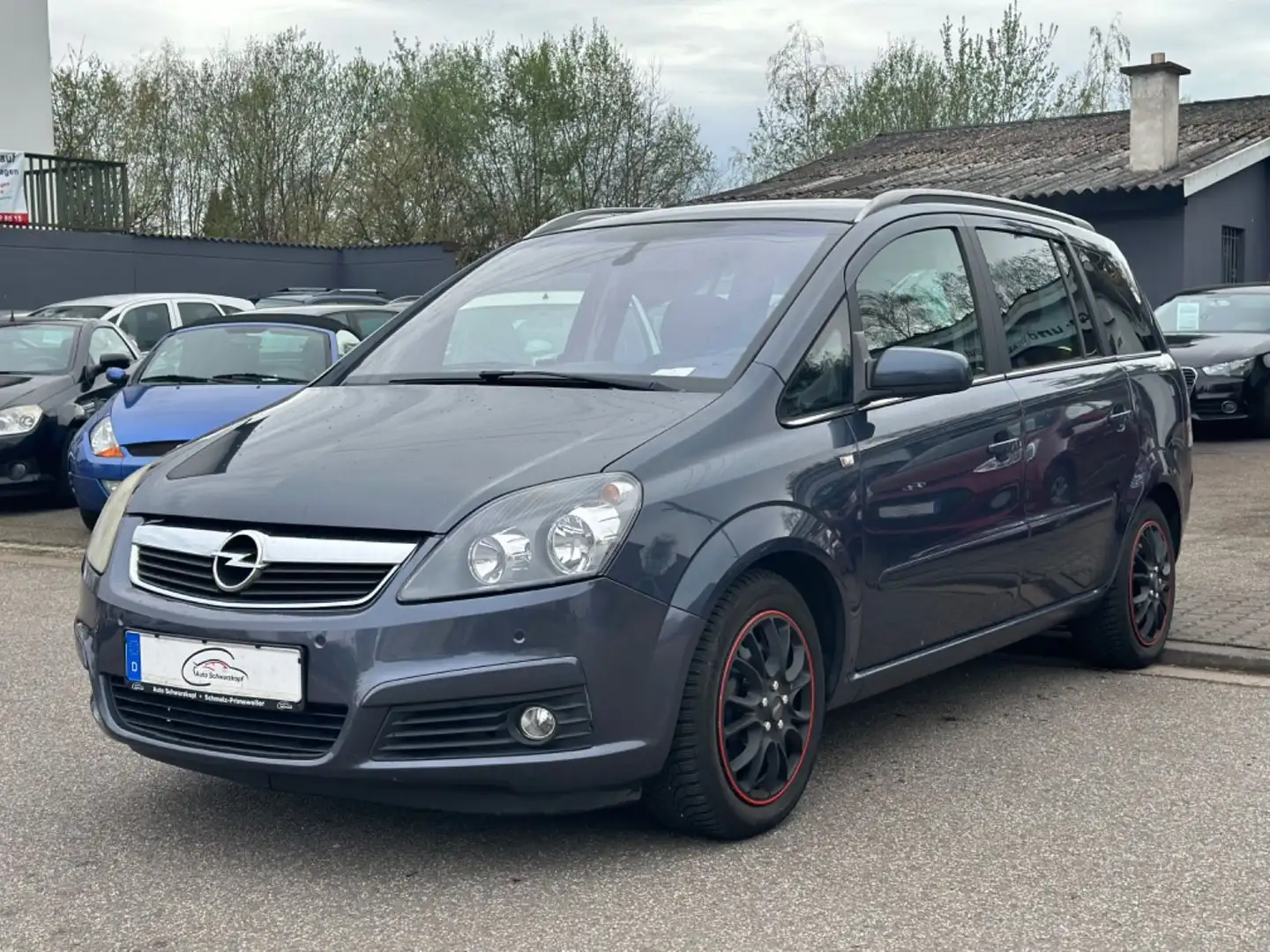 Opel Zafira B Edition TÜV+Garantie+7 Sitzer Bleu - 1