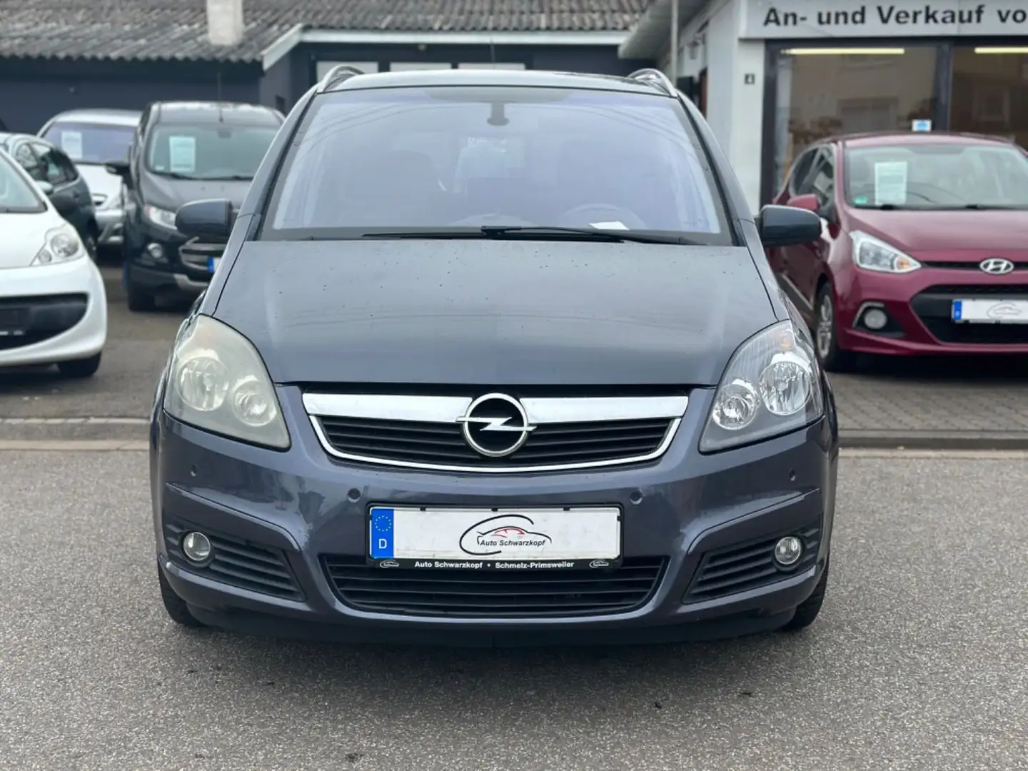 Opel Zafira B Edition TÜV+Garantie+7 Sitzer Albastru - 2