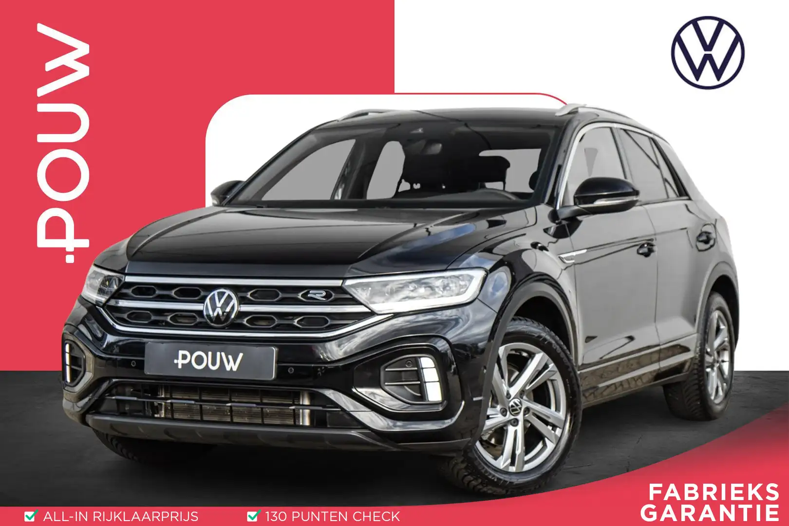 Volkswagen T-Roc 1.5 TSI 150pk DSG R-Line | Trekhaak Afneembaar | A Nero - 1