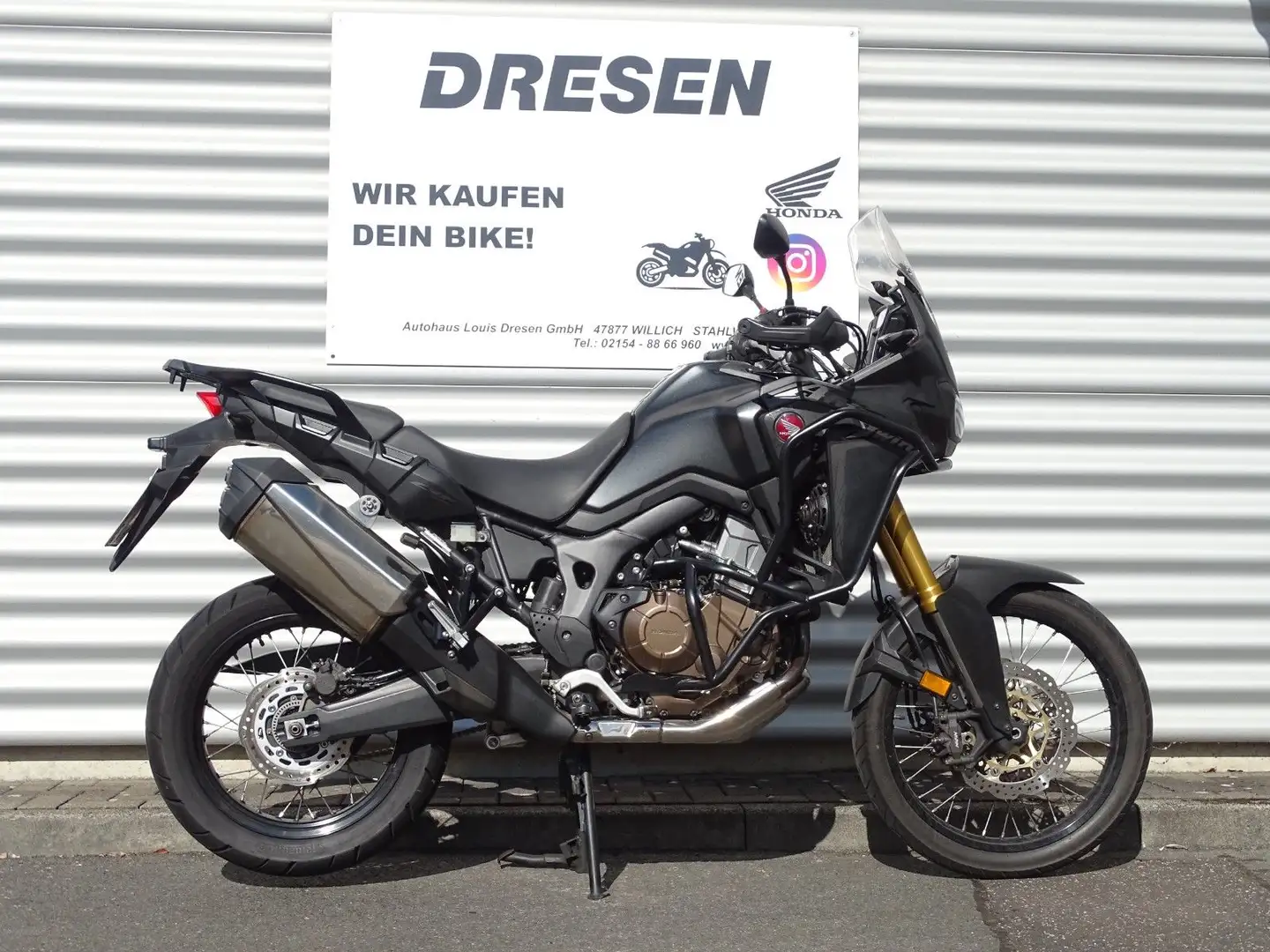 Honda CRF 1000 L Africa Twin ABS * 1. Hand * Schwarz - 1