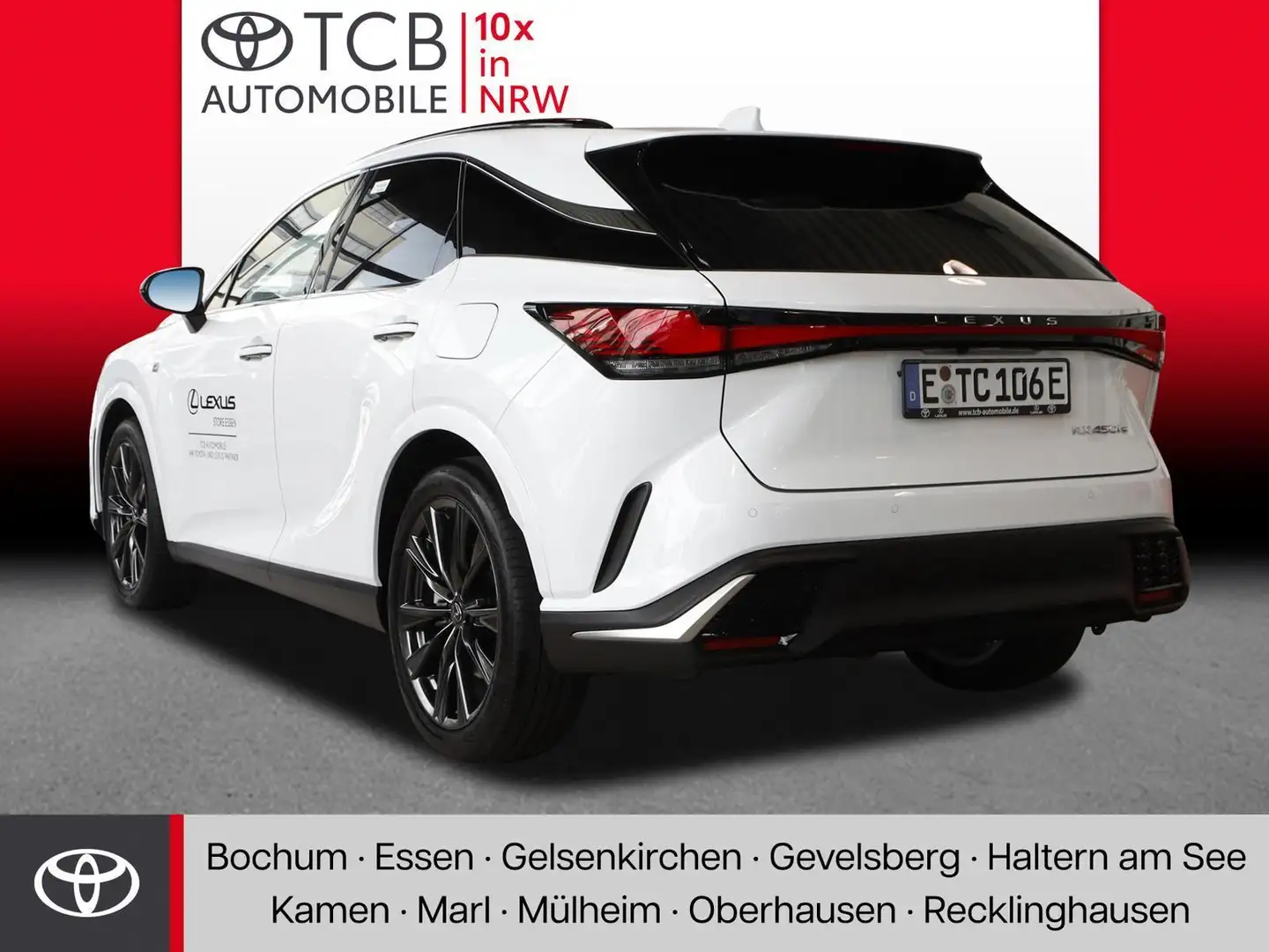 Lexus RX 450h h+ F Sport Design Pano 360Grad LED Blanc - 2