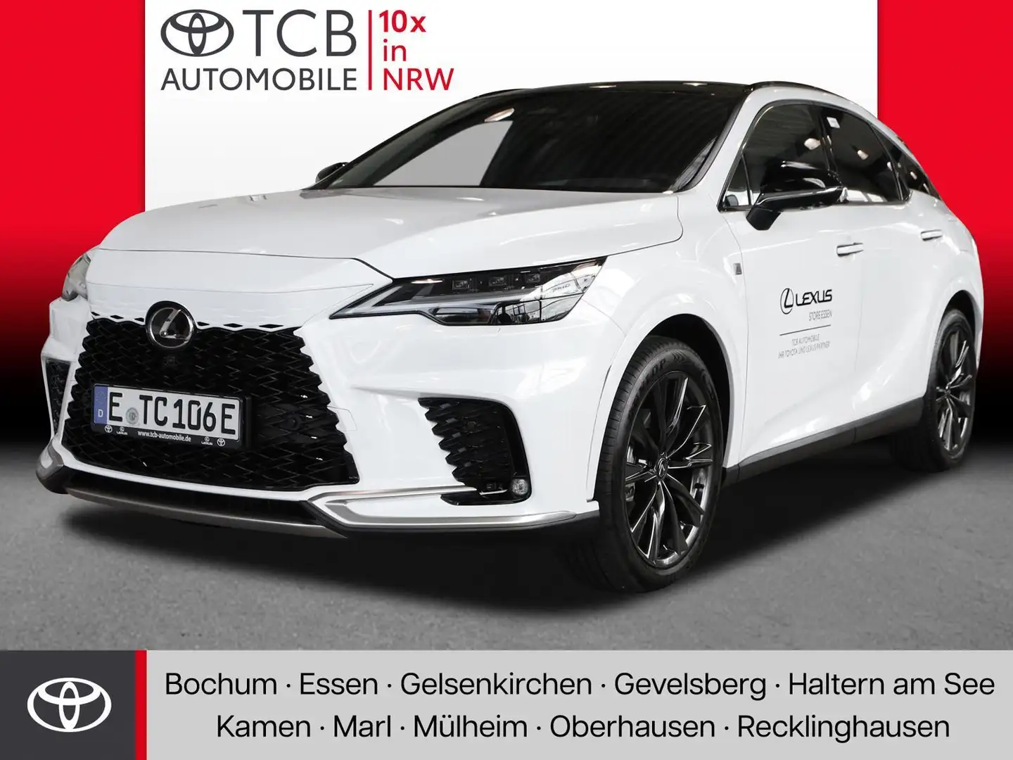 Lexus RX 450h h+ F Sport Design Pano 360Grad LED Blanc - 1