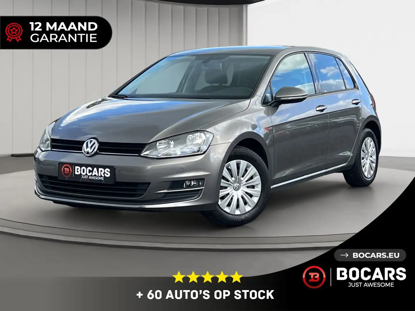 Volkswagen Golf 1.2 TSI Trendline | Parkeersensoren | NAVI | Airco Grau - 1
