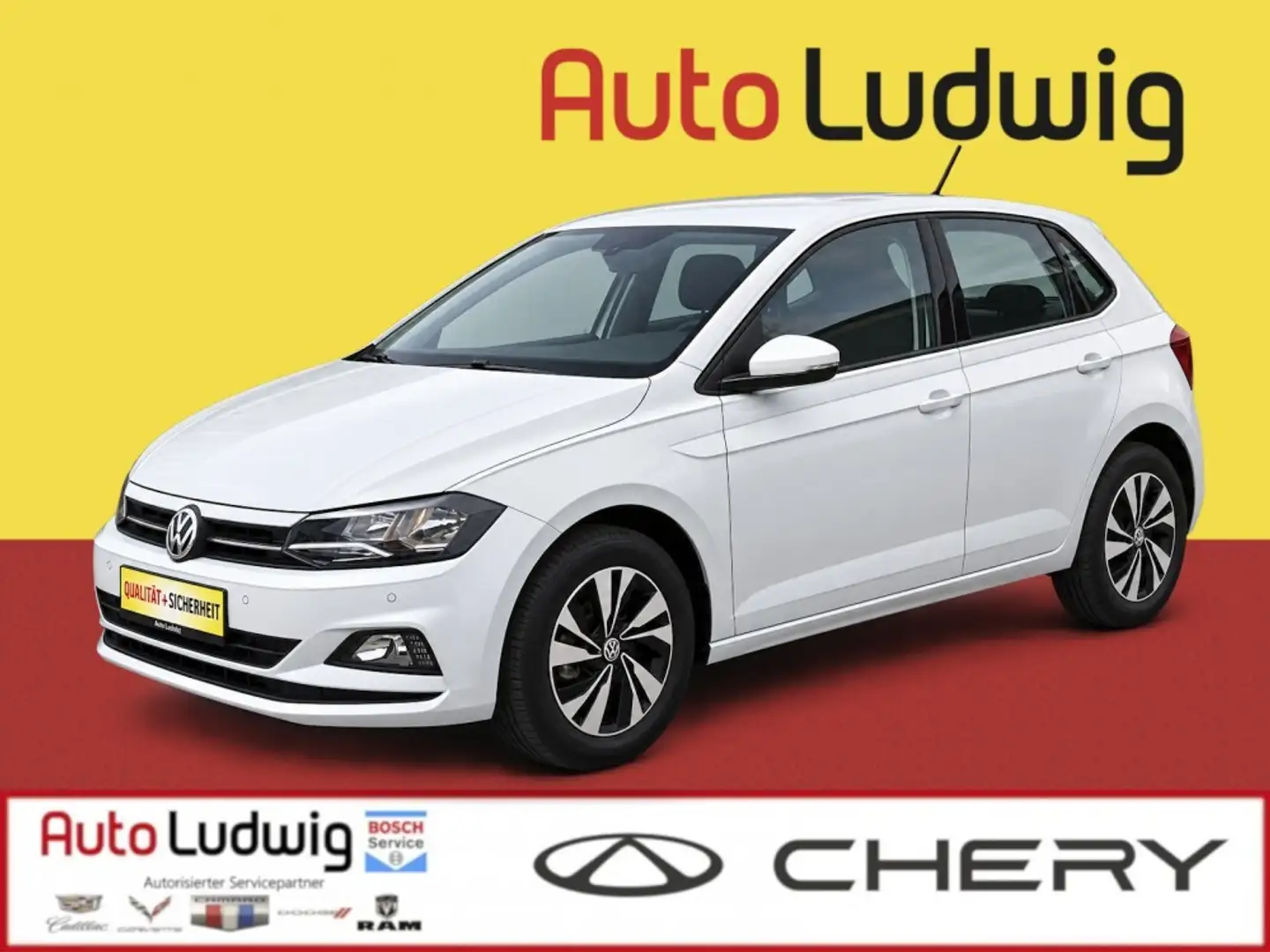 Volkswagen Polo 1,0 Comfortline Weiß - 1