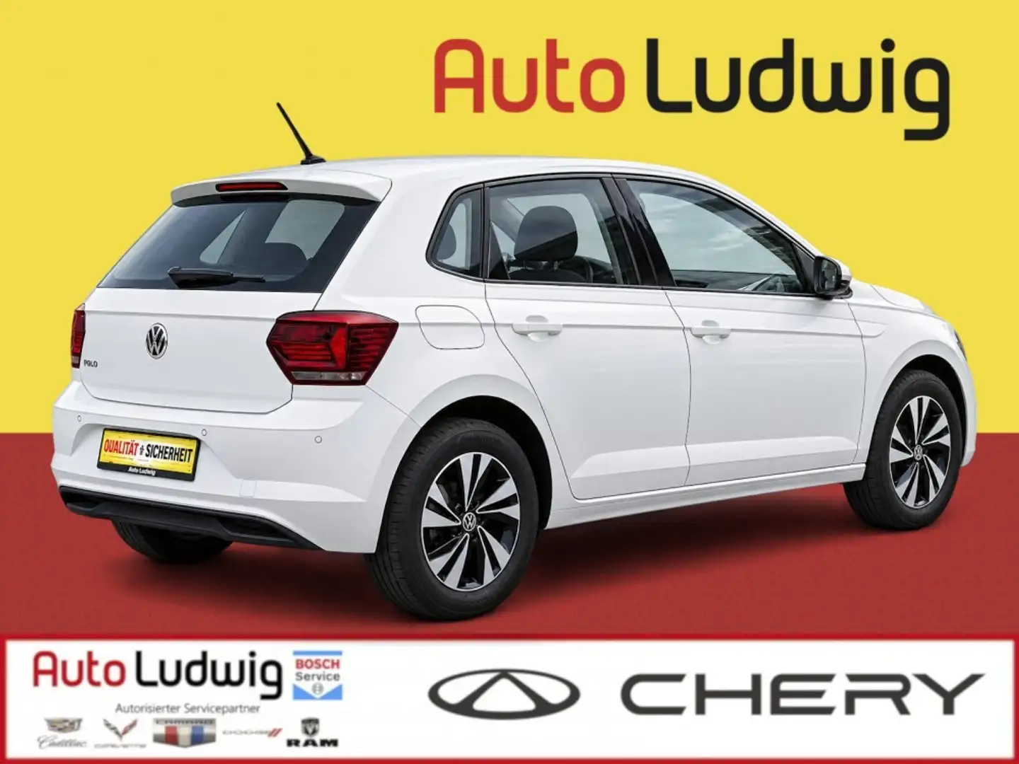 Volkswagen Polo 1,0 Comfortline Weiß - 2