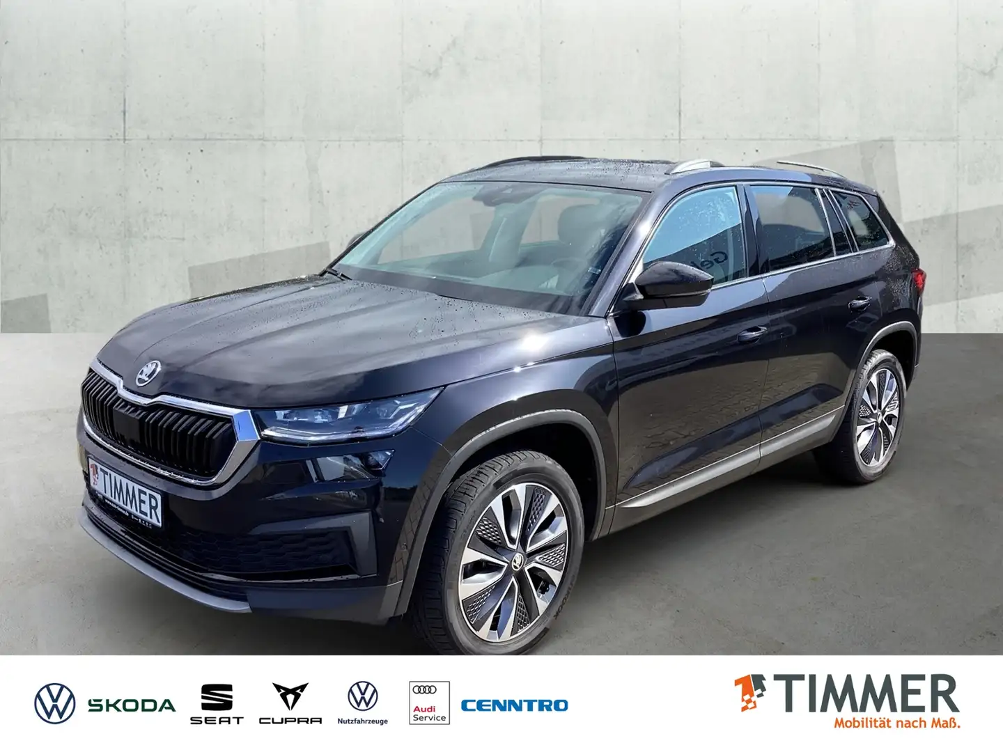 Skoda Kodiaq 2.0 TDI DSG 4x4 TOUR *MATRIX *ACC *VIRTUAL *NAVI Schwarz - 1