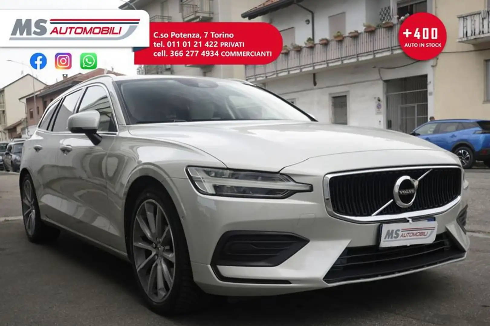 Volvo V60 Volvo V60 D4 Geartronic R-design  PROMOZIONE Unic Bianco - 1