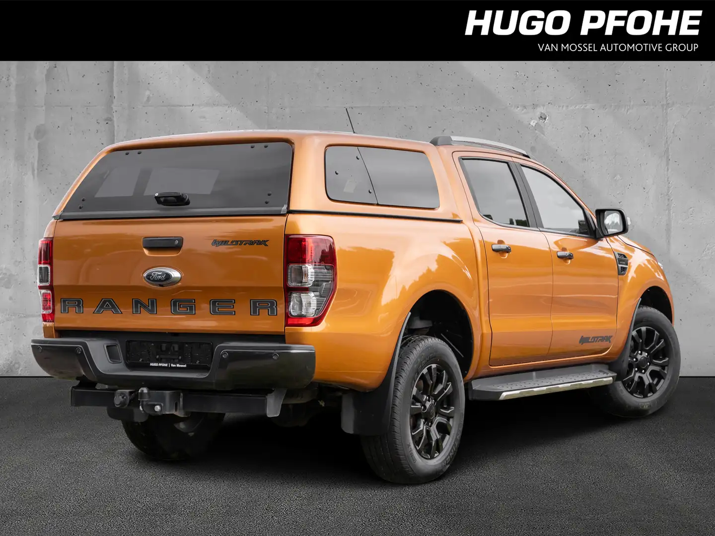 Ford Ranger Wildtrack 4WD AUT|NAVIRFK|SHZ|ACC|PDC Orange - 2