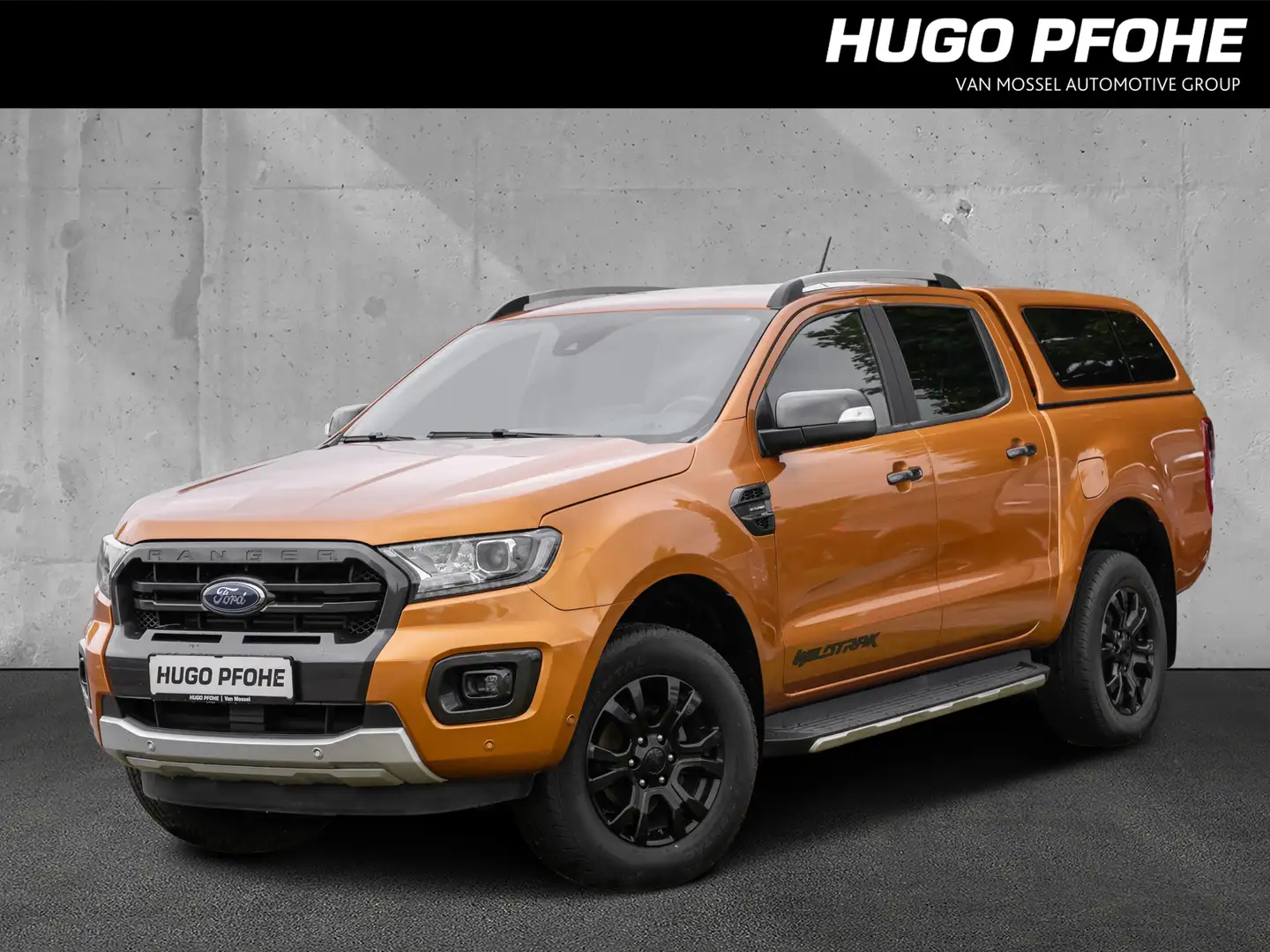 Ford Ranger Wildtrack 4WD AUT|NAVIRFK|SHZ|ACC|PDC Orange - 1