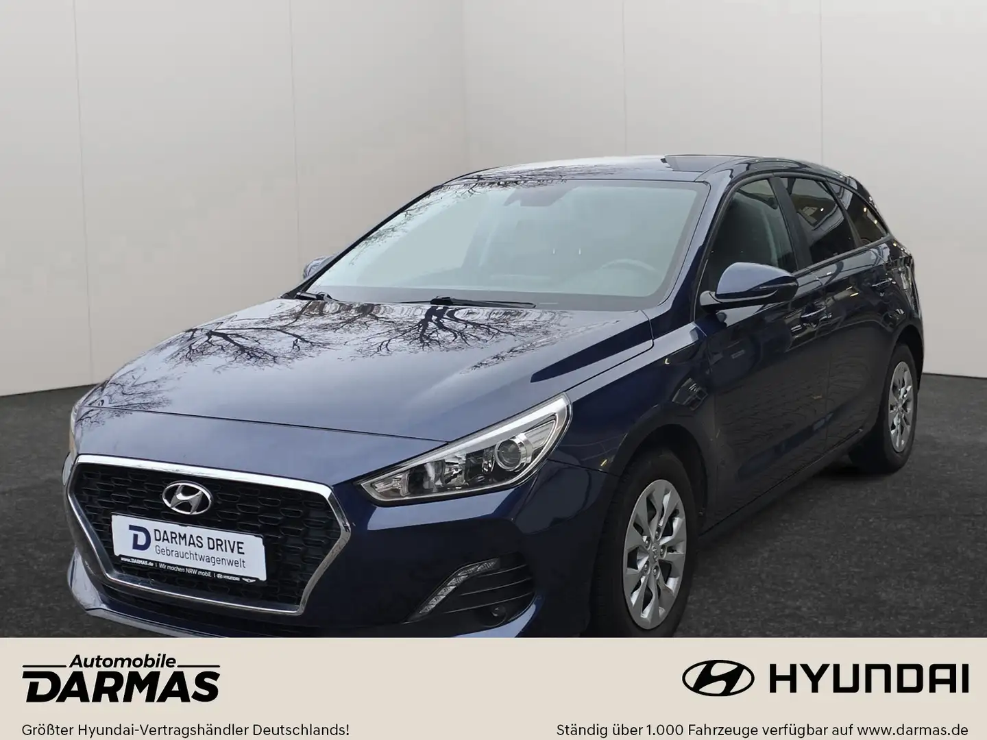 Hyundai i30 i30 CW Euro6d Allwetter Klima Carplay Klima Blauw - 1