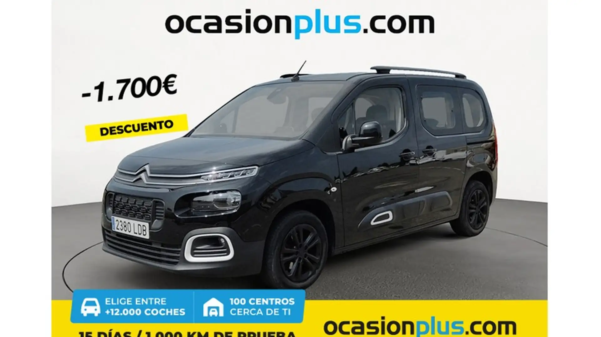 Citroen Berlingo Van BlueHDi S&S Talla M Isotermo 100 Zwart - 1