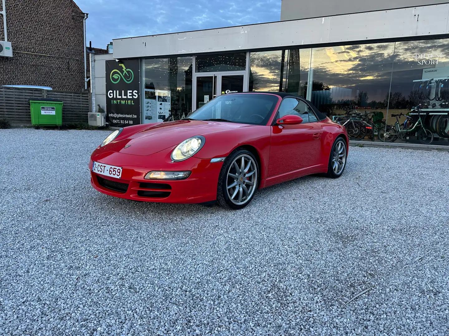 Porsche 997 911 Carrera 4 S Cabriolet Tiptronic S Rosso - 2