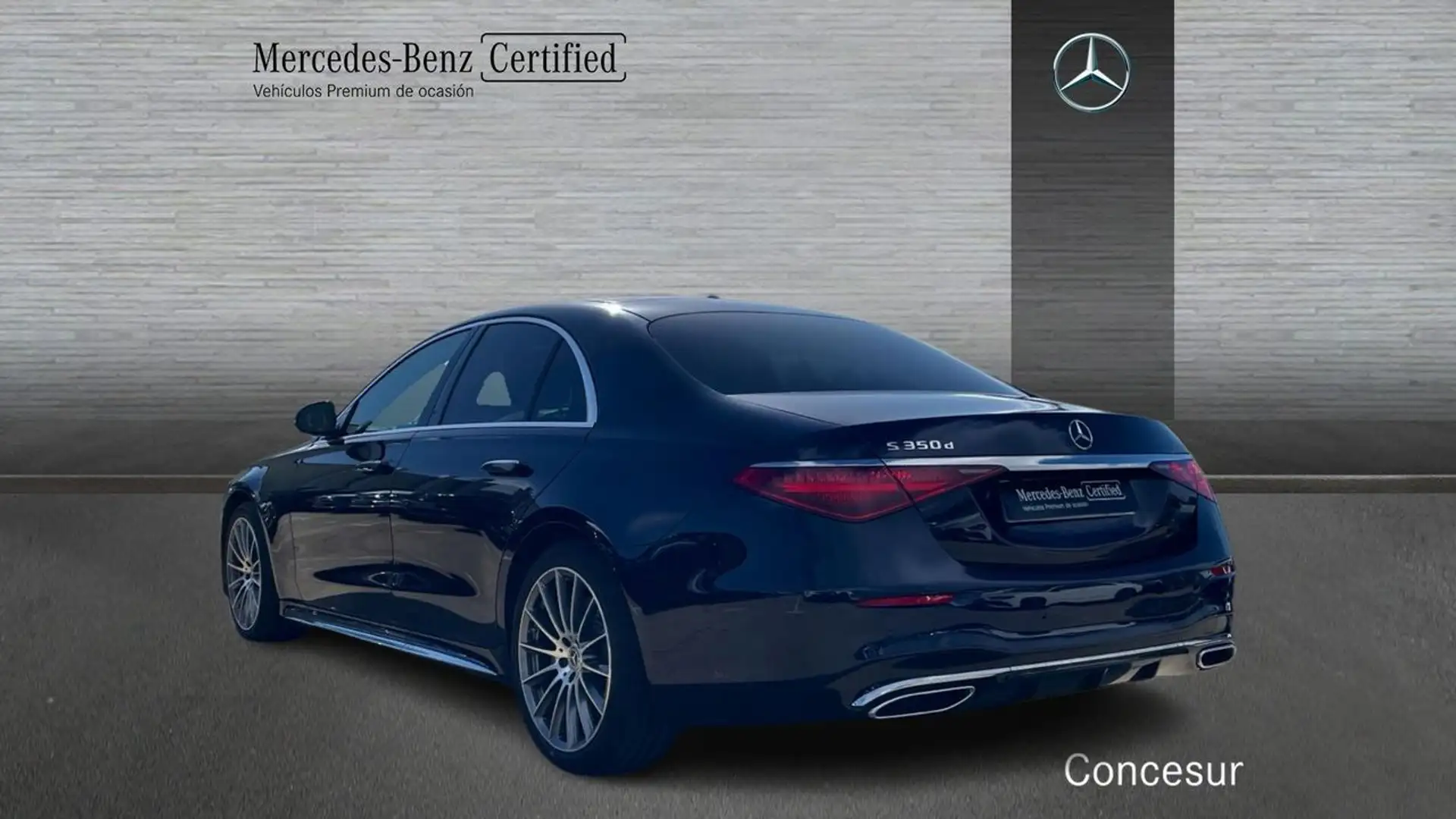 Mercedes-Benz S 350 d Bleu - 2