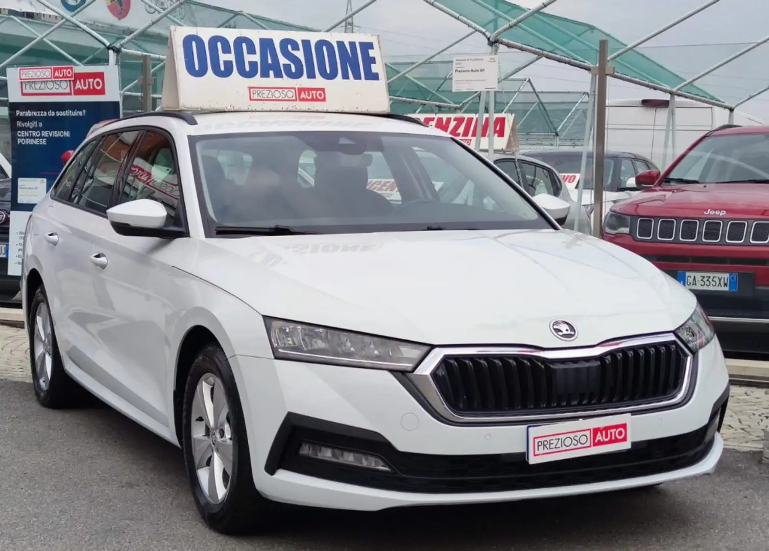 Skoda Octavia 1.0 e-TEC DSG Wagon Executive Weiß - 1