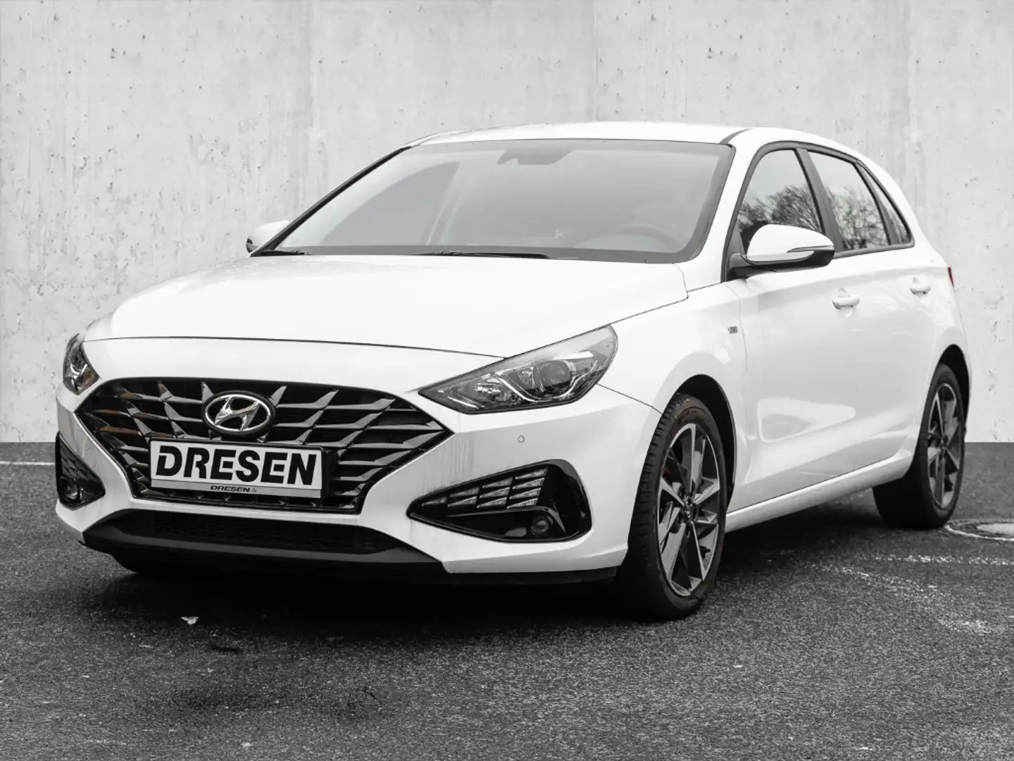 Hyundai i30 1.0 T-GDI 48V Trend Navi Klimatronic Kamera SHZ LH Weiß - 2