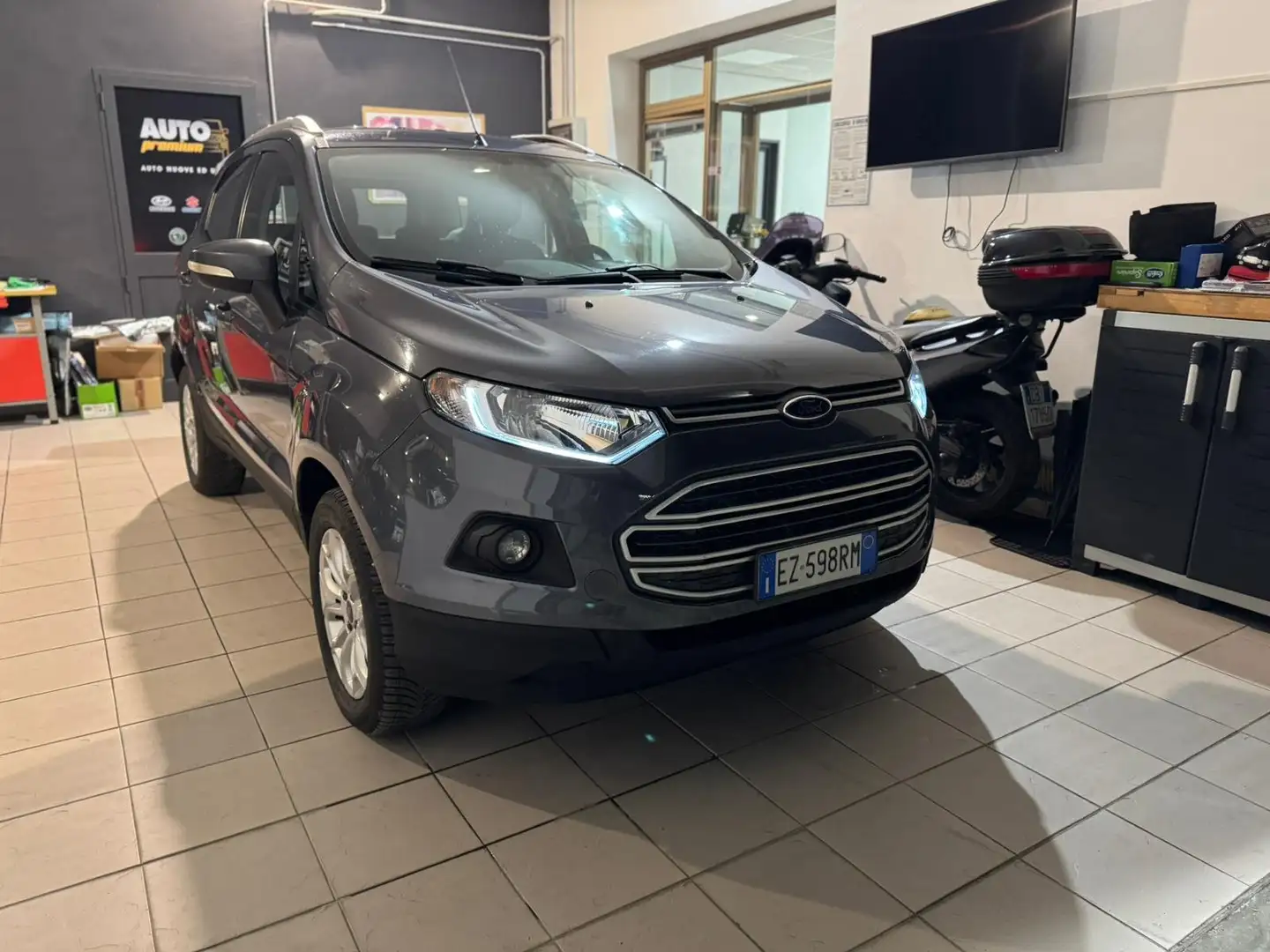 Ford EcoSport EcoSport 2014 1.5 tdci Titanium 90cv Grijs - 2