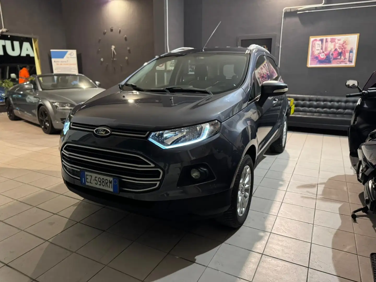 Ford EcoSport EcoSport 2014 1.5 tdci Titanium 90cv Grijs - 1