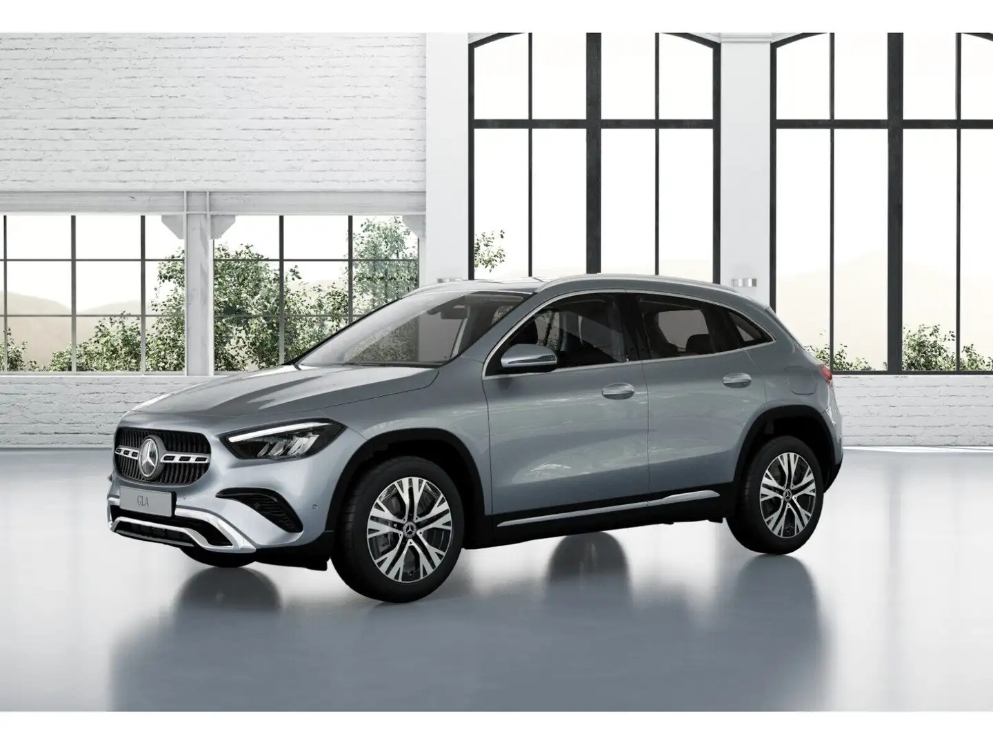 Mercedes-Benz GLA 200 Progressive AHK*LenkHz*Kam*EasyP*Keyless Silber - 2