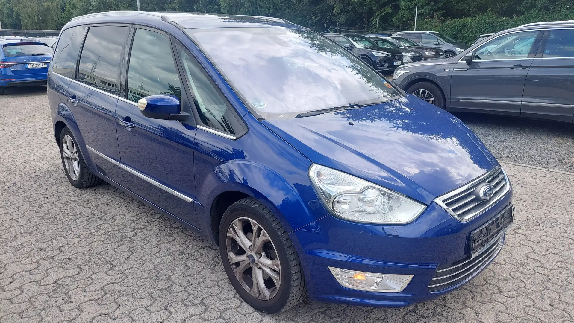 Ford Galaxy Galaxy Diesel 2.0 TDCi DPF Titanium Bleu - 1