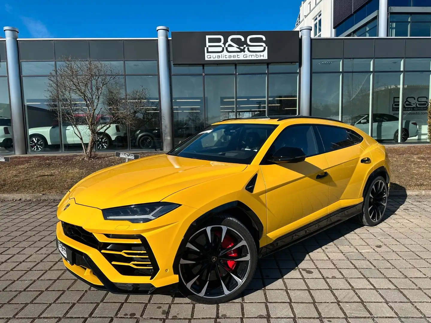 Lamborghini Urus 4.0 V8 ACC,HUD,PANO,KERAMIK,LUFT,23",360... Jaune - 2