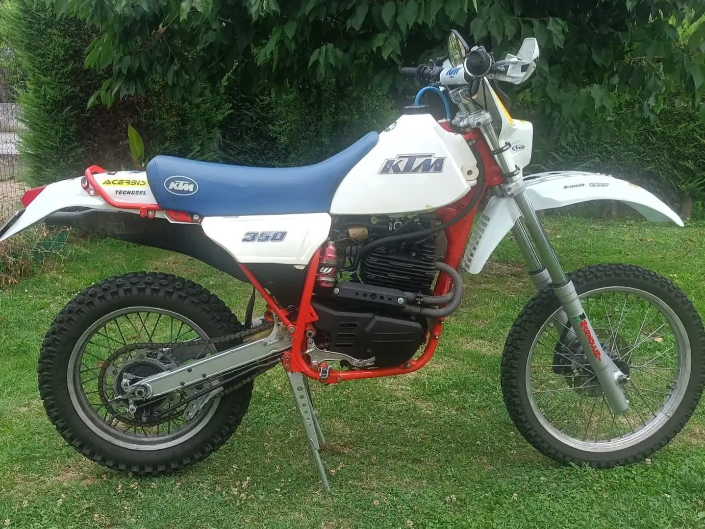 KTM 350 GS Rotax 4T Bílá - 1
