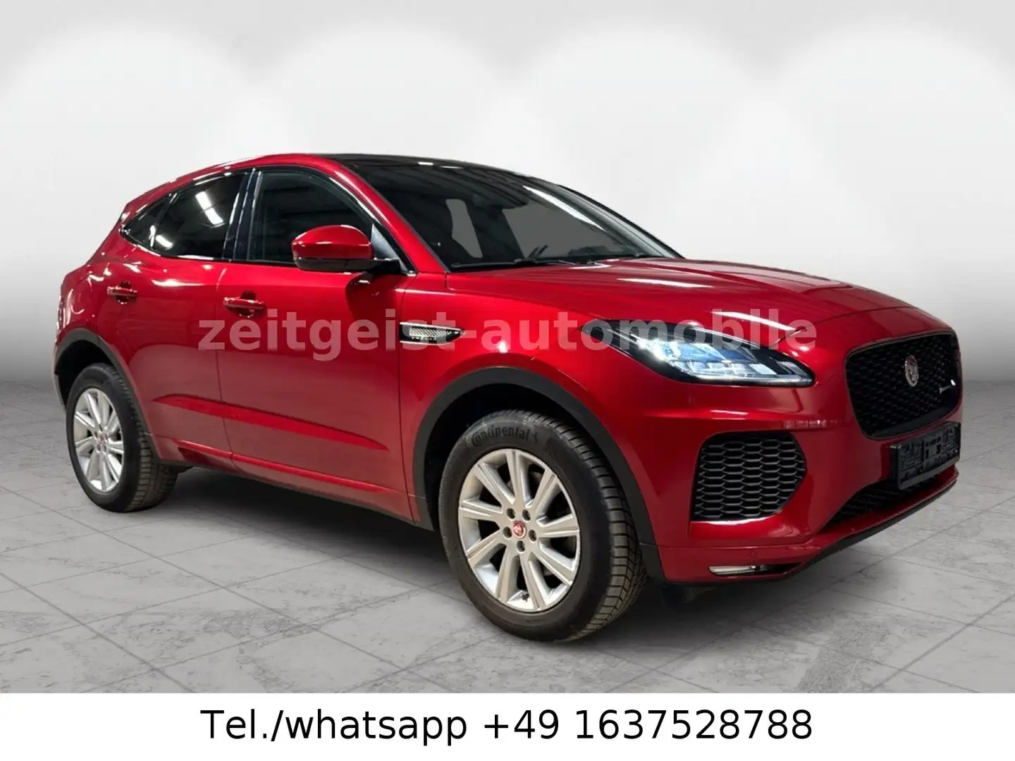Jaguar E-Pace R-Dynamic*AWD*1.HD*Lückenl s.g.gepflegt* Червоний - 1