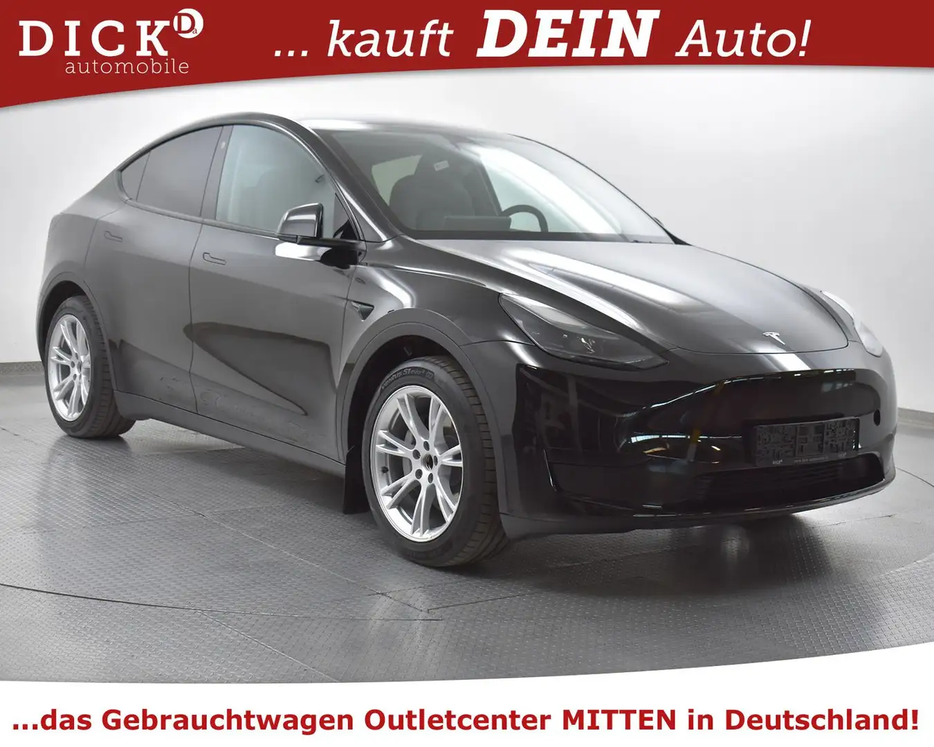 Tesla Model Y RWD PANO+KAM+LEDER+SHZ+ACC+NAV+LED+19" Schwarz - 1