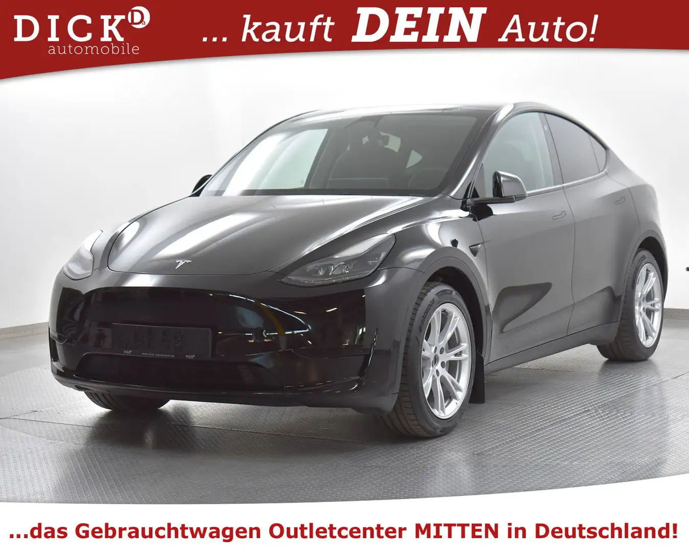 Tesla Model Y RWD PANO+KAM+LEDER+SHZ+ACC+NAV+LED+19" Schwarz - 2
