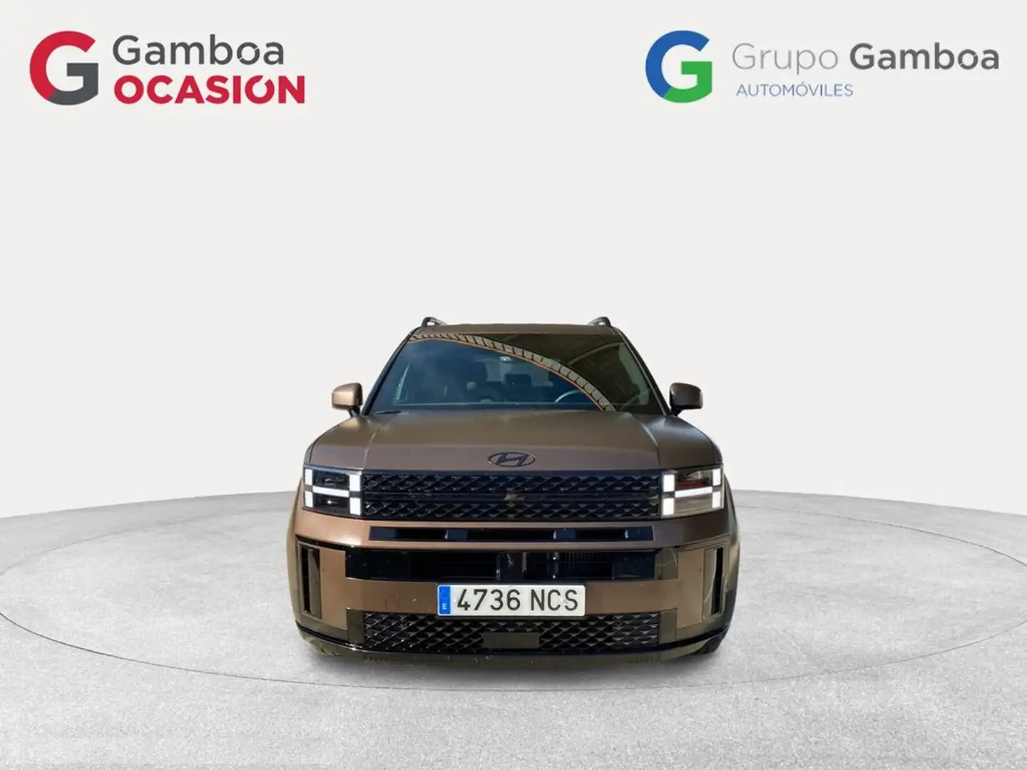 Hyundai SANTA FE PHEV 1.6T 253CV 4X4 AT Calligraphy Ll.Di Marrón - 2