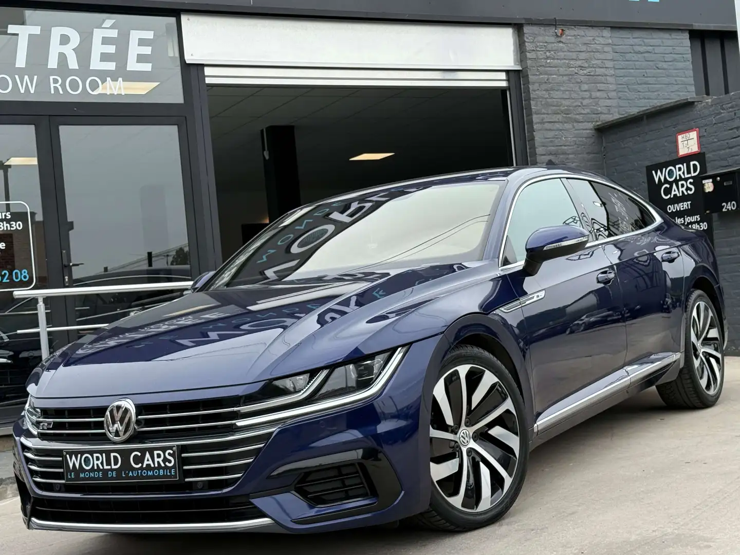 Volkswagen Arteon 2.0 TSI R-Line DSG DISTRO CAMERA COCKPIT FULL OP. Blauw - 1