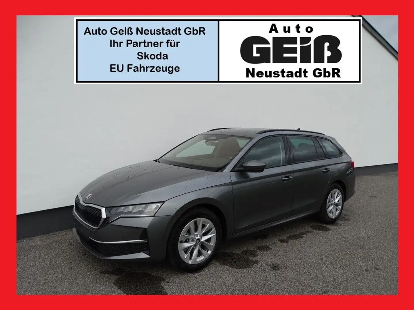 Skoda Octavia 2.0 TDI DSG Selection AHK/Shz/Rkam/bhFro Grau - 1