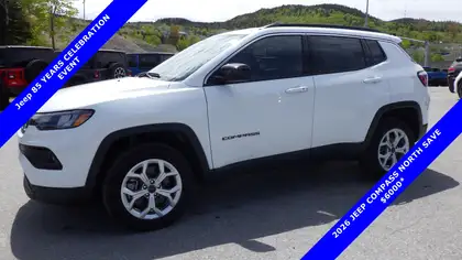 White 2026 Jeep Compass SUV / Crossover Automatic