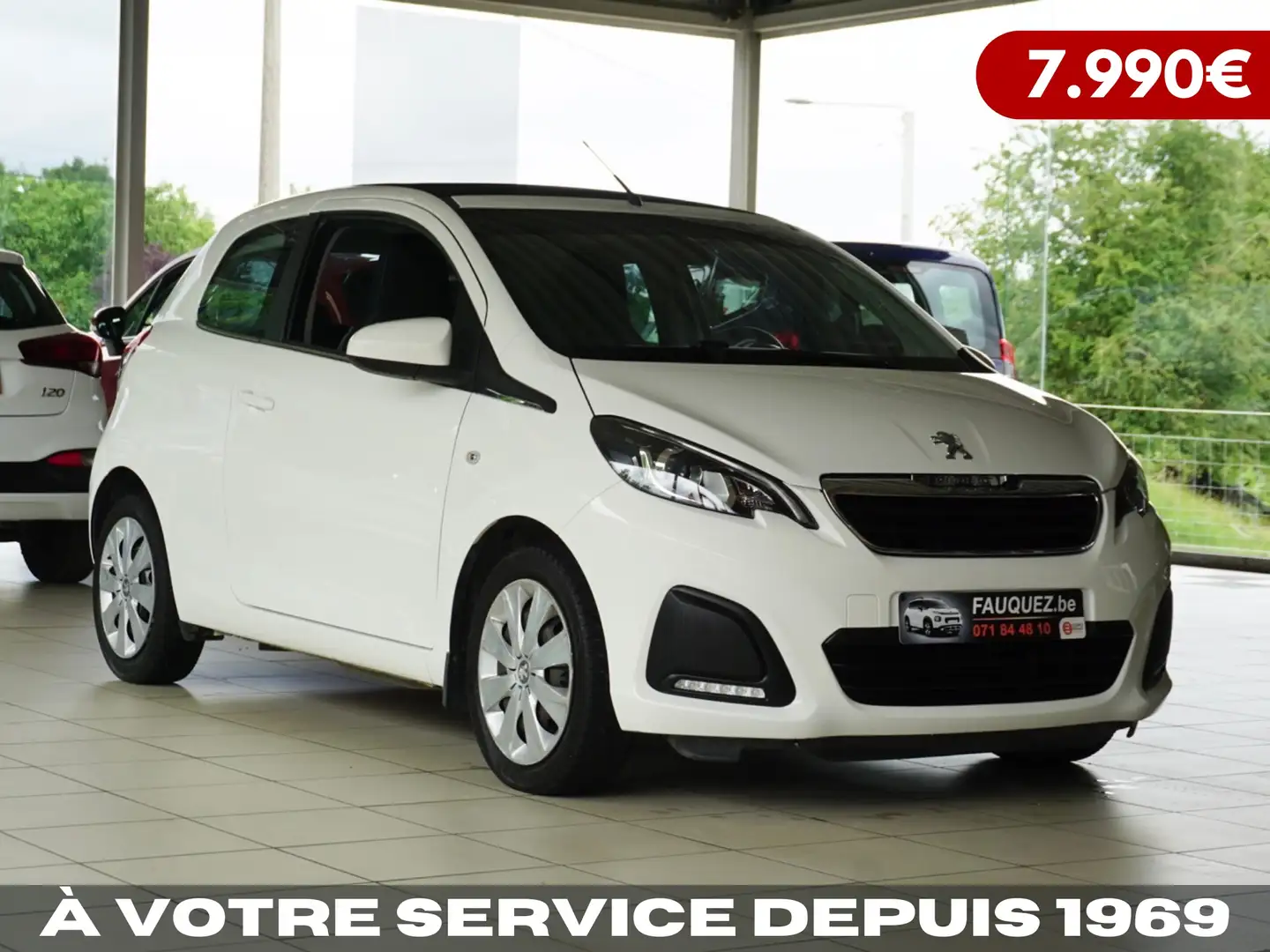 Peugeot 108 1.0 VTi Airscape 💨 Moteur Toyota ✅ Blanc - 1