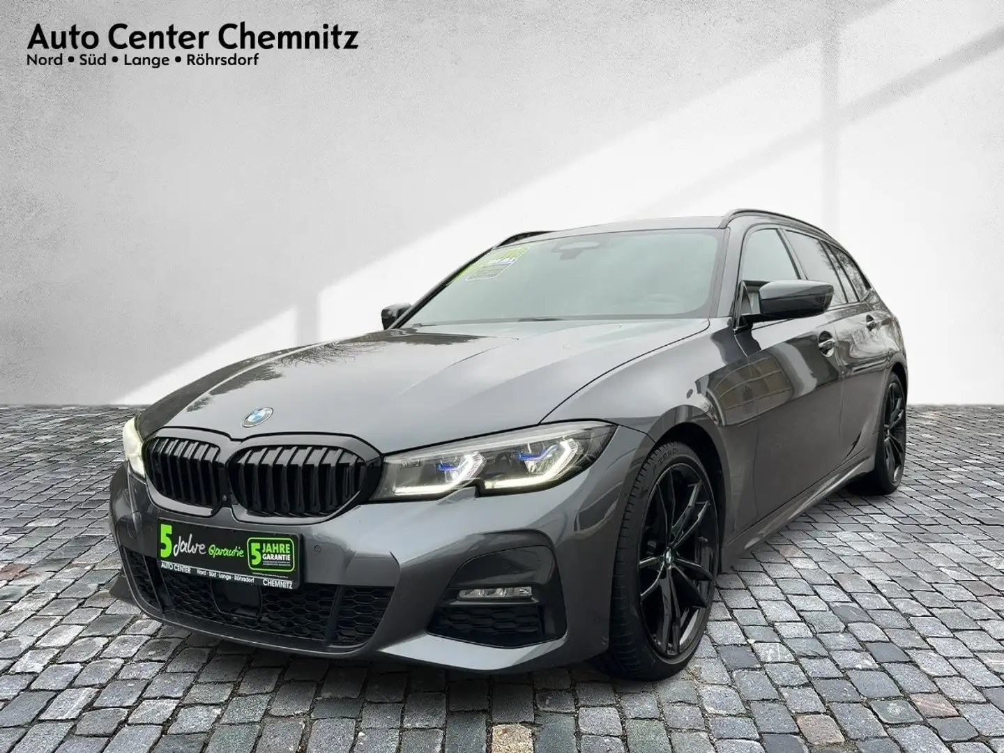 BMW 318 d AT8 Touring M-Sport LED/HuD/Navi/Kamera Gris - 2