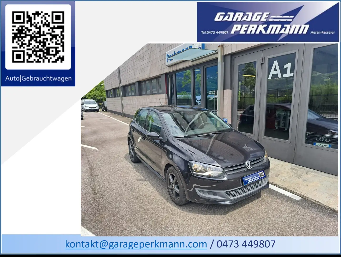 Volkswagen Polo 1.2 70 CV 5p. Comfortline Nero - 1