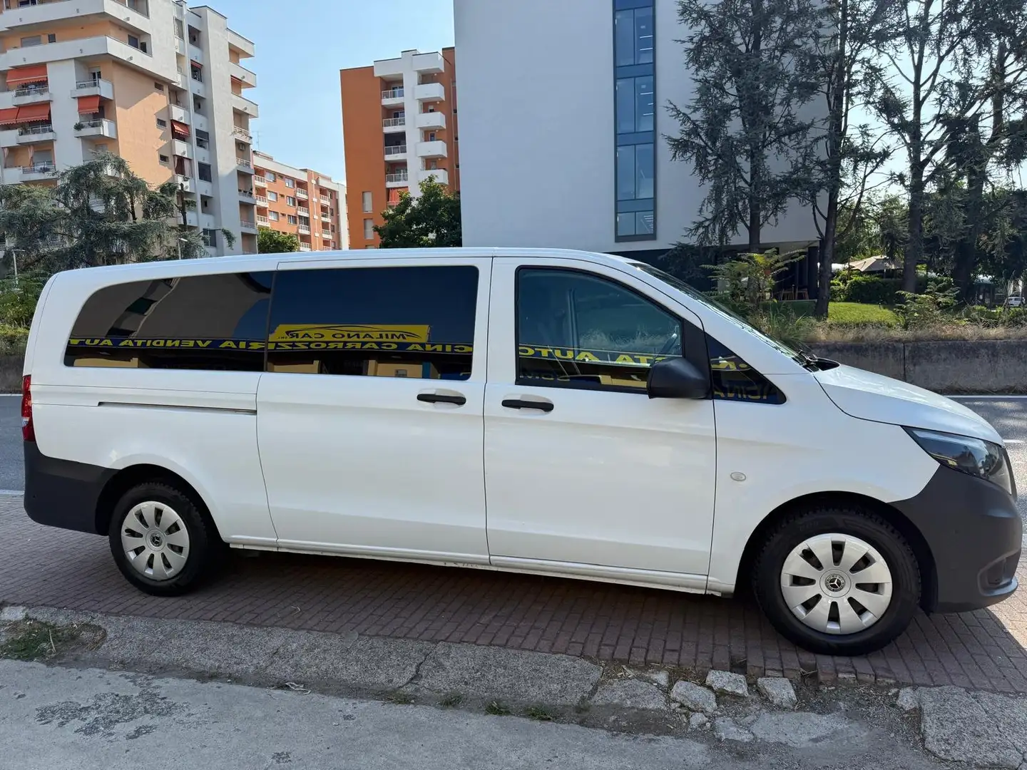 Mercedes-Benz Vito 114 CDI EXTRALONG MIXTO AUTO MY 20 Bianco - 2