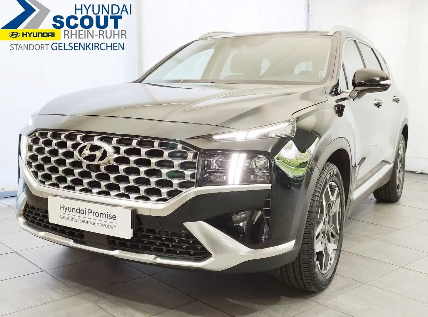 Hyundai SANTA FE 1.6 Plugin-Hybrid 4WD Prime Pano 1.Hd Schwarz - 1