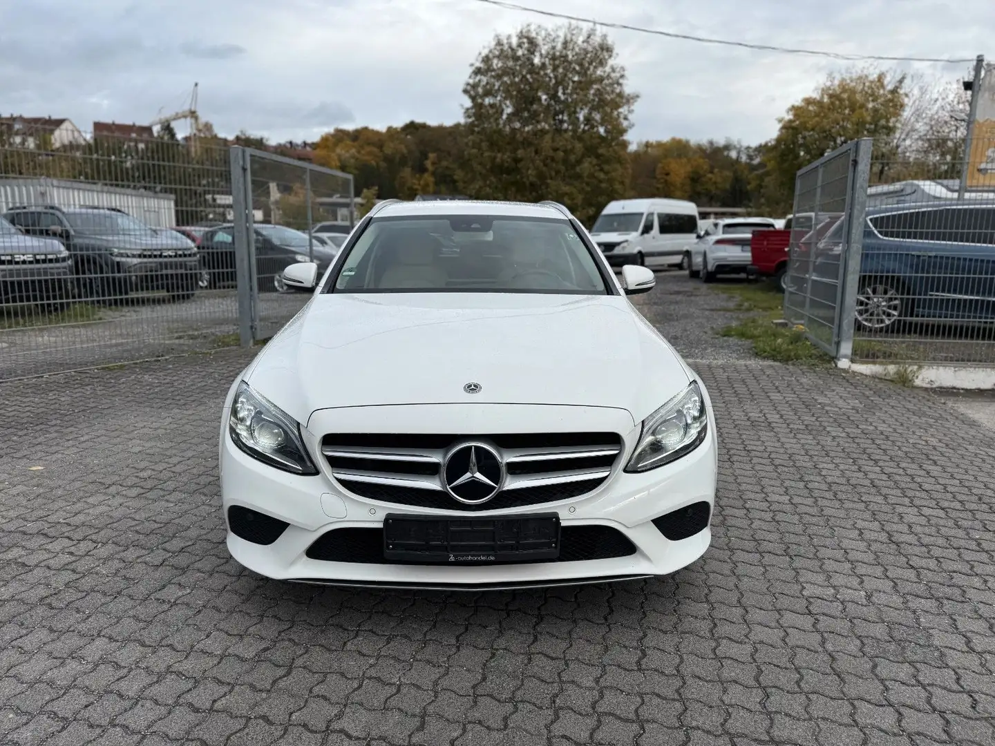 Mercedes-Benz C 220 d Full-LED Navi T-Leder Automatik Klima RFK Weiß - 2