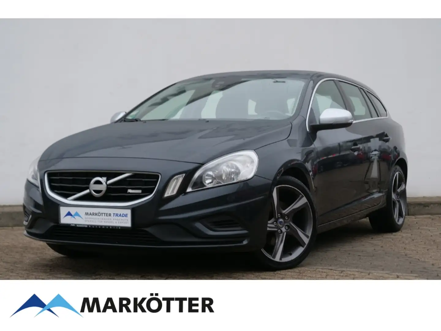 Volvo V60 D2 R-Design Navi/PDC/Sitzhzg/18-Zoll Grau - 2