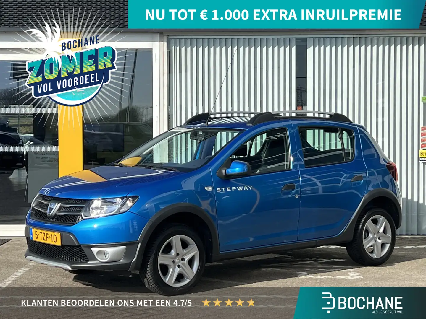 Dacia Sandero 0.9 TCe Stepway Lauréate | Navigatie | Airco | Cru Azul - 1