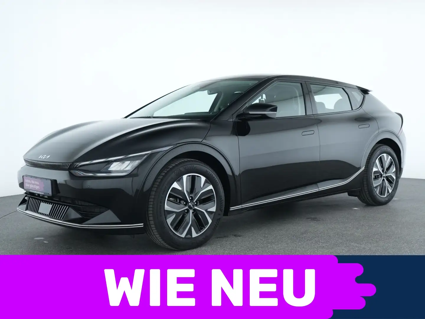 Kia EV6 Air-Paket|ACC|Smart-Key|LED|Navi|Kamera Negro - 1