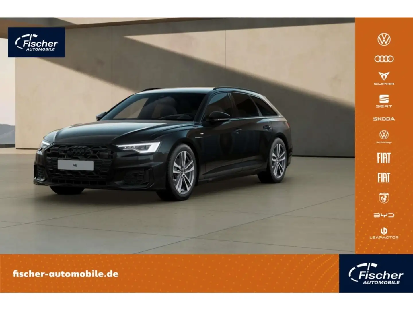 Audi A6 Avant 45 TFSI S line Schwarz - 1